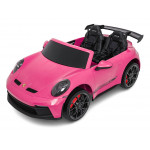 Elektrické autíčko 911 Porsche GT3 STRONG MP4 - dvojmiestne, ružová